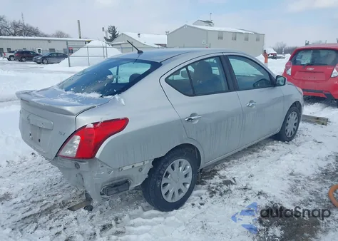 2018 Nissan Versa 1.6 Sv из США, поврежденный, VIN 3N1CN7AP1JK437618